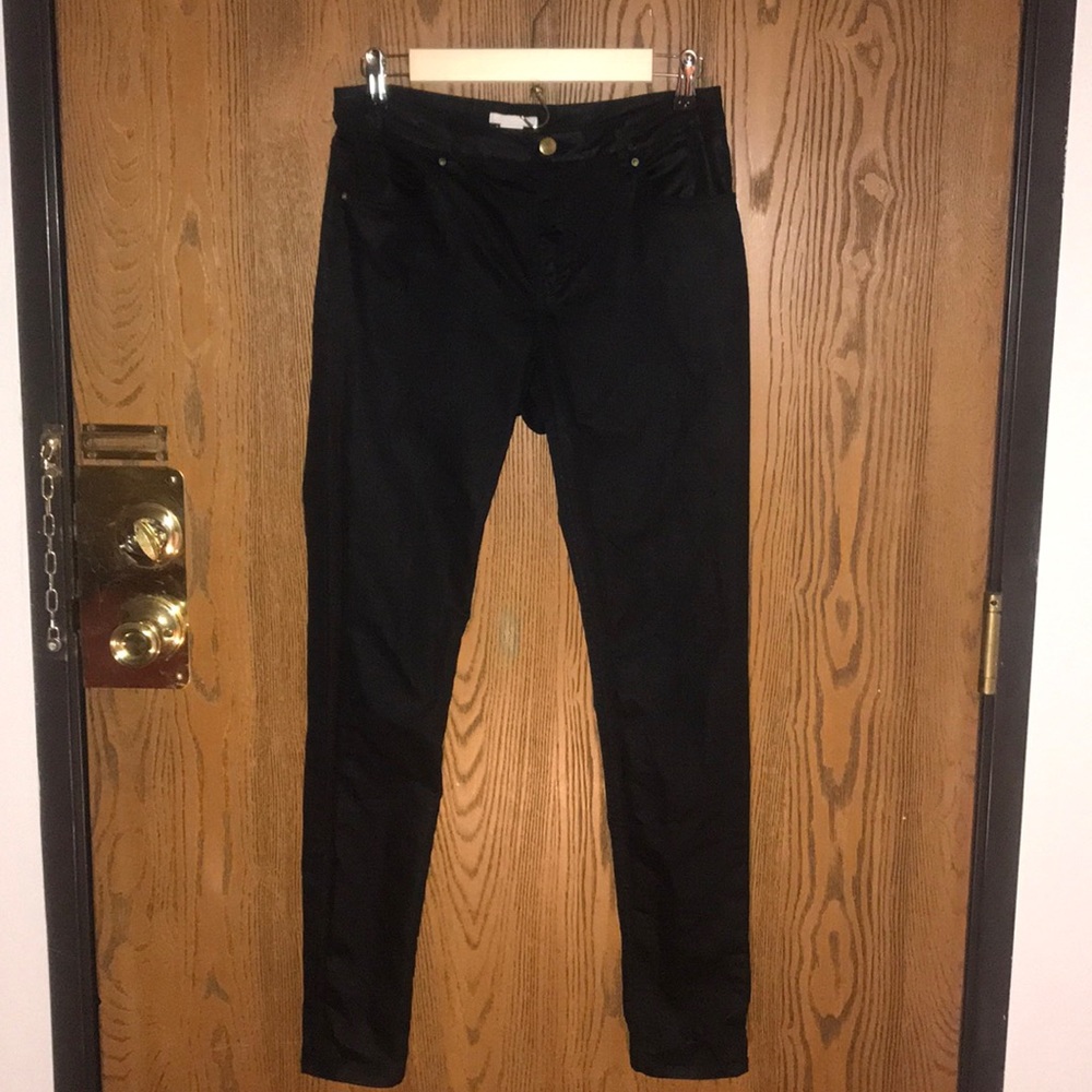 size 8 h&m skinny black jeans